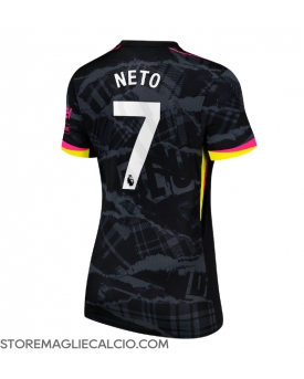Chelsea Pedro Neto #7 Maglia Gara Terza Repliche 2024-25 Donna